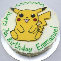 Pokemon - Pikachu cake (D, V)
